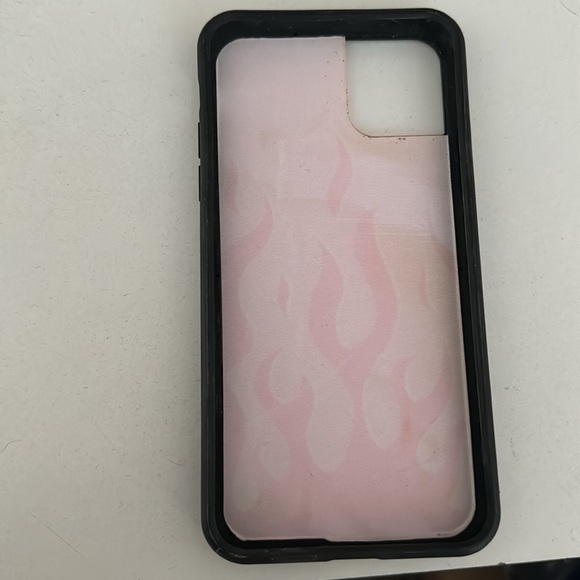Wildflower Phone Case- iPhone 11 Pro Max Case Limited Edition Pink Flames Used - Picture 6 of 9